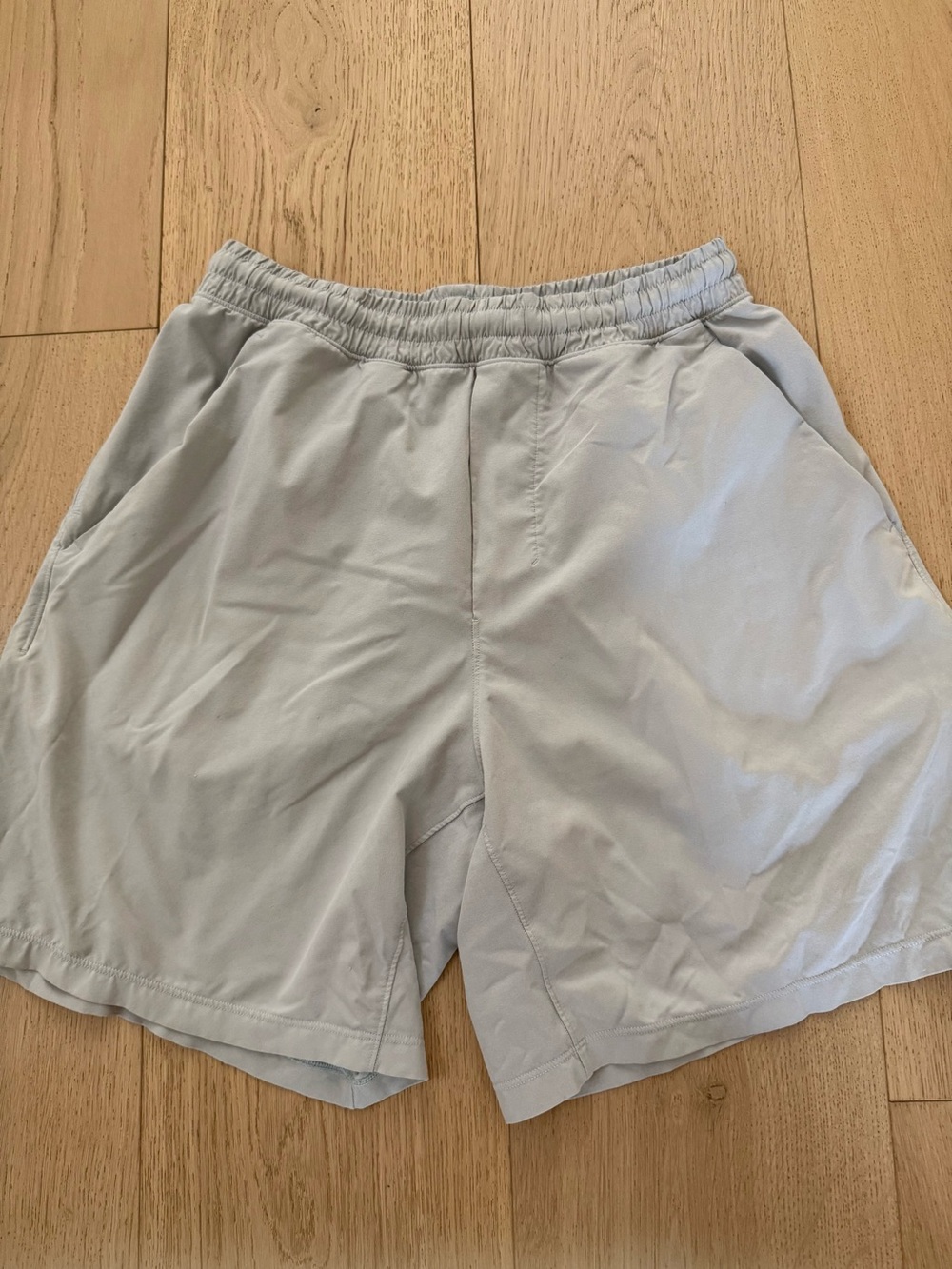 lululemon athletica Light Gray Men’s Athletic Shorts